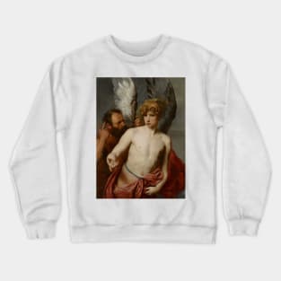 Daedalus and Icarus by Anthony van Dyck Crewneck Sweatshirt